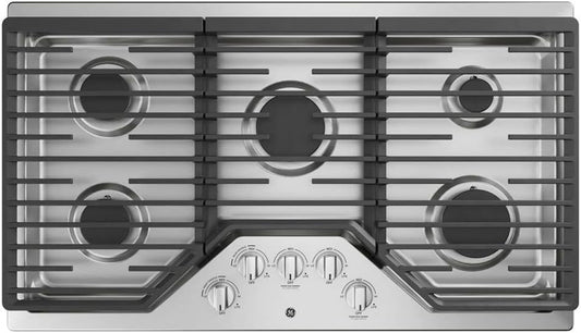 GE 36-Inch Built-in Gas Cooktop JGP5036SLSS
