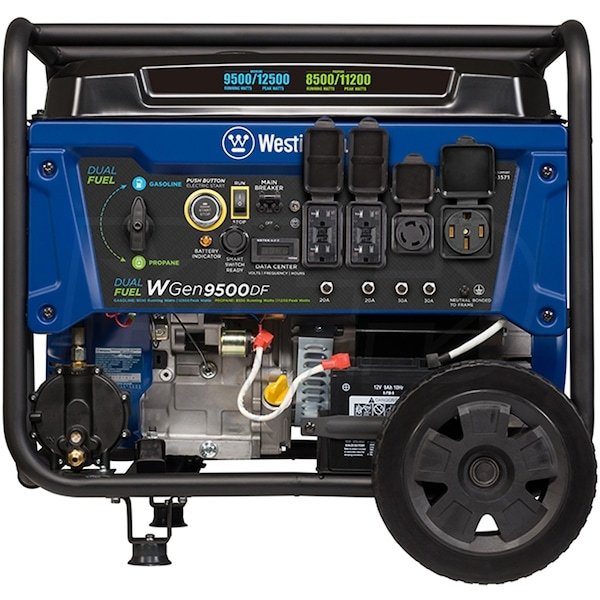 DuroMax DS12000EH 12,000 Watt Dual Fuel Portable Generator