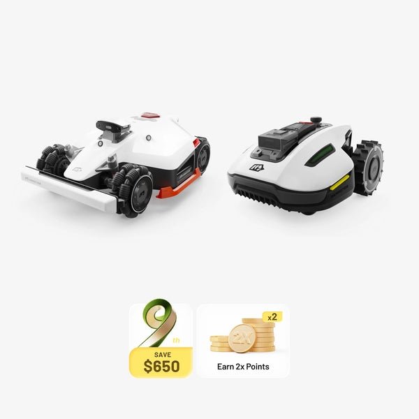 MAMMOTION LUBA 2 AWD 10000X Robot Lawn Mower. Multi-zone & No-go-zone Management