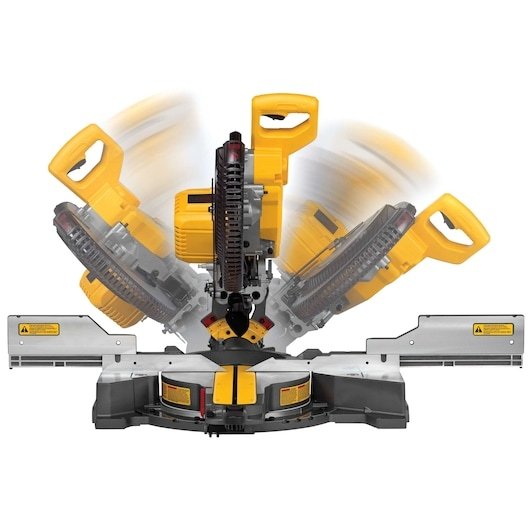DeWalt FLEXVOLT 12 in 120V MAX Double Bevel Compound Sliding Miter Saw Kit