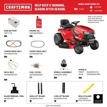 Craftsman 42-in. Gear Gas Riding Mower