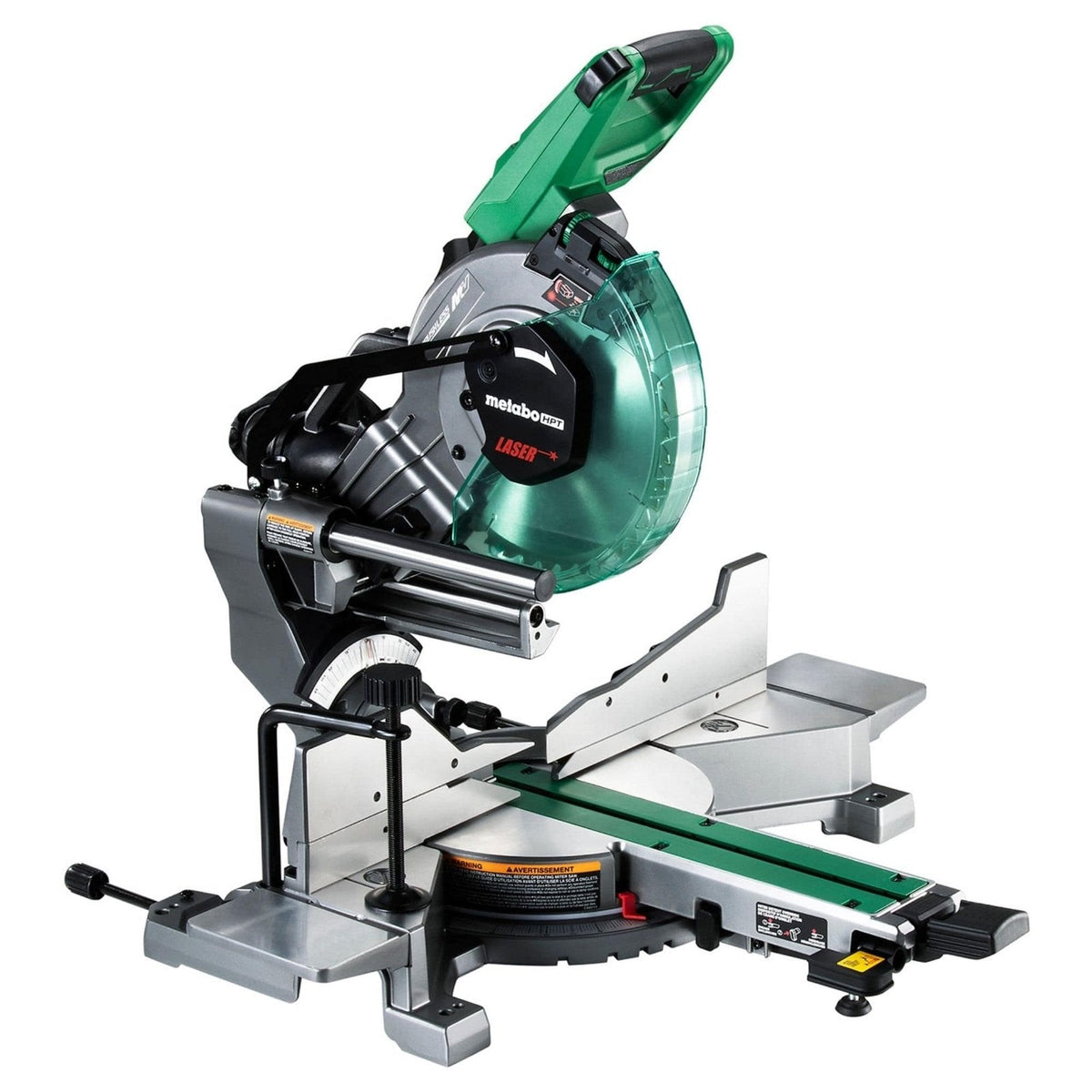 Metabo HPT MultiVolt 36V Sliding Miter Saw 10-Inch Blade C3610DRAQAM