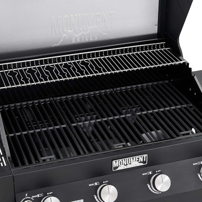 Monument Grills Denali 425 Black Smart Tech Propane Gas Grill