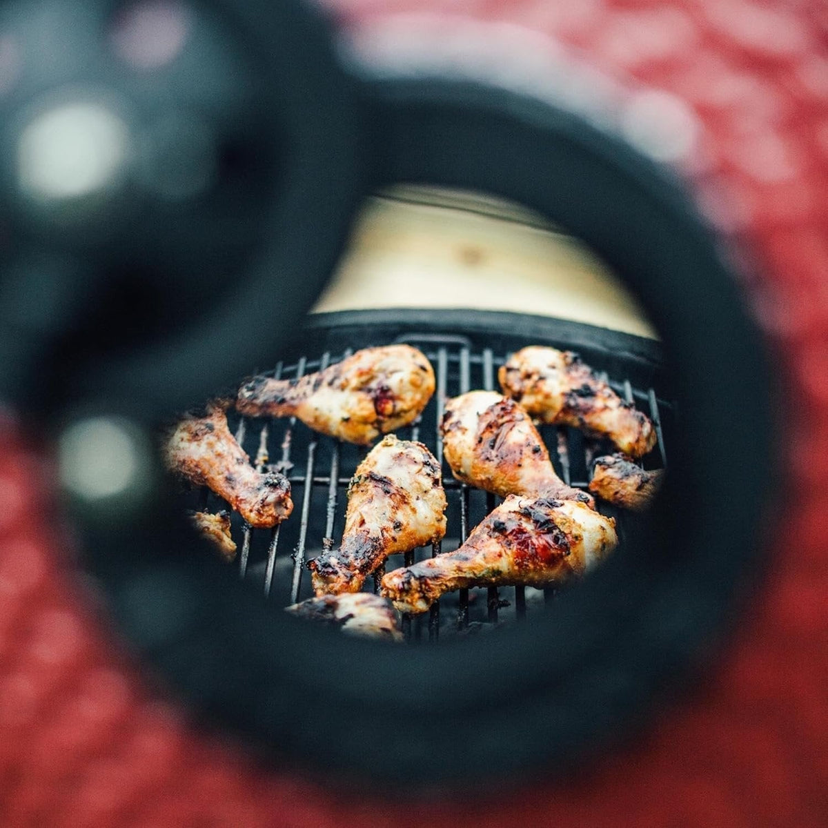 Kamado Joe Big Joe I 24 in. Blaze Red Ceramic Charcoal Grill
