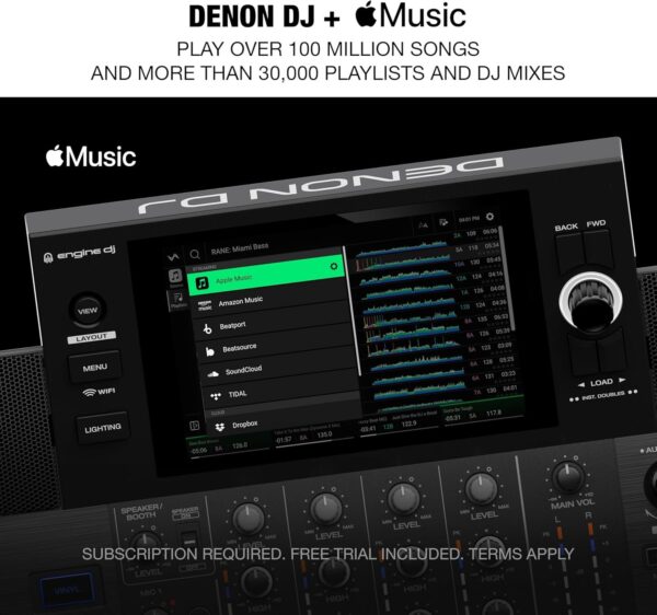 Denon DJ SC LIVE 4 4-Deck Standalone DJ