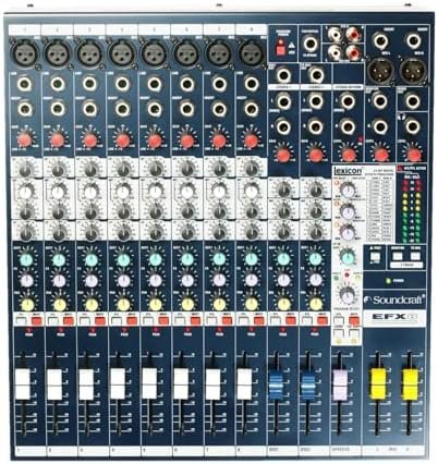 Soundcraft EFX8 High-Performance 8-Channel Lexicon Effect Mixer