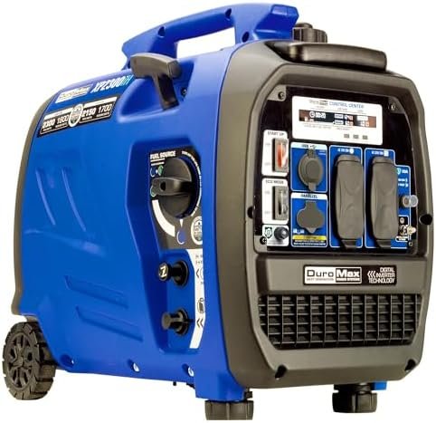 DuroMax XP2300iH 2,300-Watt Dual Fuel Portable Digital Inverter Generator – Gas & Propane, RV & Emergency Ready