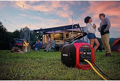 Honda 665730 EU3200IAN 3200 Watt Bluetooth Portable Inverter Generator with CO-MINDER-49-State