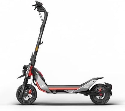 Segway ZT3 Pro Electric Scooter, Up to 24.9 MPH, 43.5-Mile Range, Dual Suspension, Flash Charge, 1600W Peak Motor, Off-Road Scooter for Adults UL Certified (UL2272/2271)