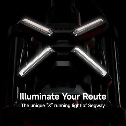 Segway ZT3 Pro Electric Scooter, Up to 24.9 MPH, 43.5-Mile Range, Dual Suspension, Flash Charge, 1600W Peak Motor, Off-Road Scooter for Adults UL Certified (UL2272/2271)