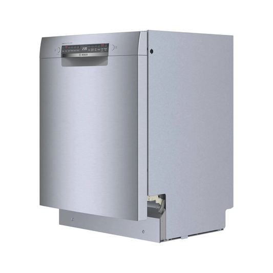 Bosch 800 Series 24 in. Top Control Smart Dishwasher with 42 dBa Sound Level, 3rd-Rack, CrystalDry & Pocket – Stainless Steel