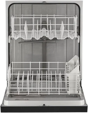 Quiet Dishwasher with Boost Cycle and Pocket Handle